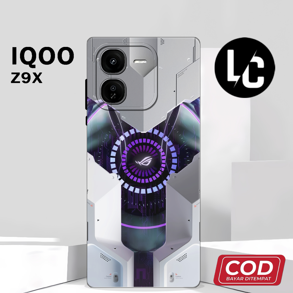 ( AQ 49 ) ยืดหยุ่นยาง Softcase สําหรับ vivo iQOO Z9x ซิลิโคน l Pro กล้อง l ล่าสุด casual l เคสสําหรั