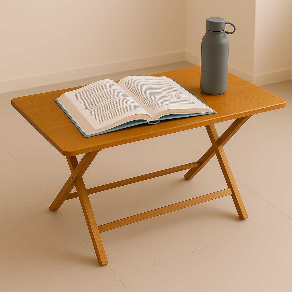 FOLDING TABLE แบบพกพา, STUDY TABLE, STUDY TABLE, WIDE, SMOOTH LAPTOP TABLE REPCAP