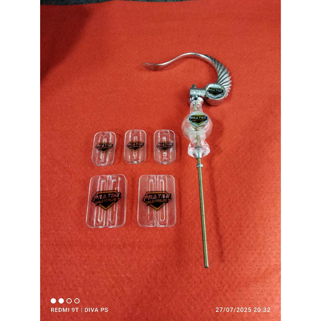 GANTUNGAN BIRD CAGE HANGERS ชุด PION และ CLEAR ของเล่นที่สมบูรณ์ชุดกล่อง KHOSAN CAGE STOPPER
