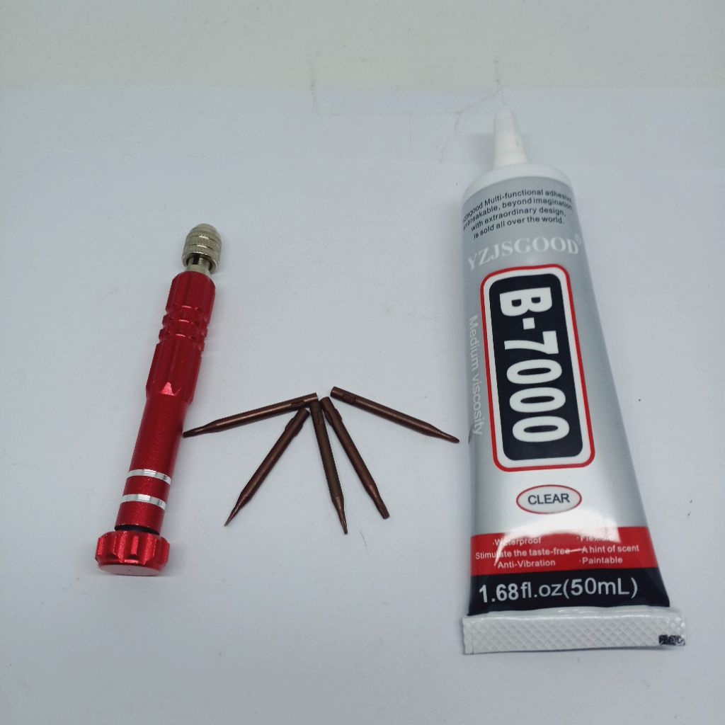 HP SERVICE TOOL PACKAGE HANDPONE SCREWDRIVER 5 IN 1 SET + B7000 GLUE 50ML ของแท้