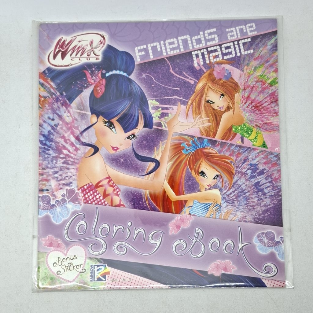 Winx Club Cobington สมุดระบายสีเลือกตามเมนูที่แตกต่างกัน