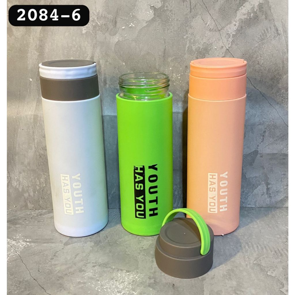 2084-6 - ขวดแก้ว YOUTH / YOUTH Bottle 450ml Tumbler Bottle
