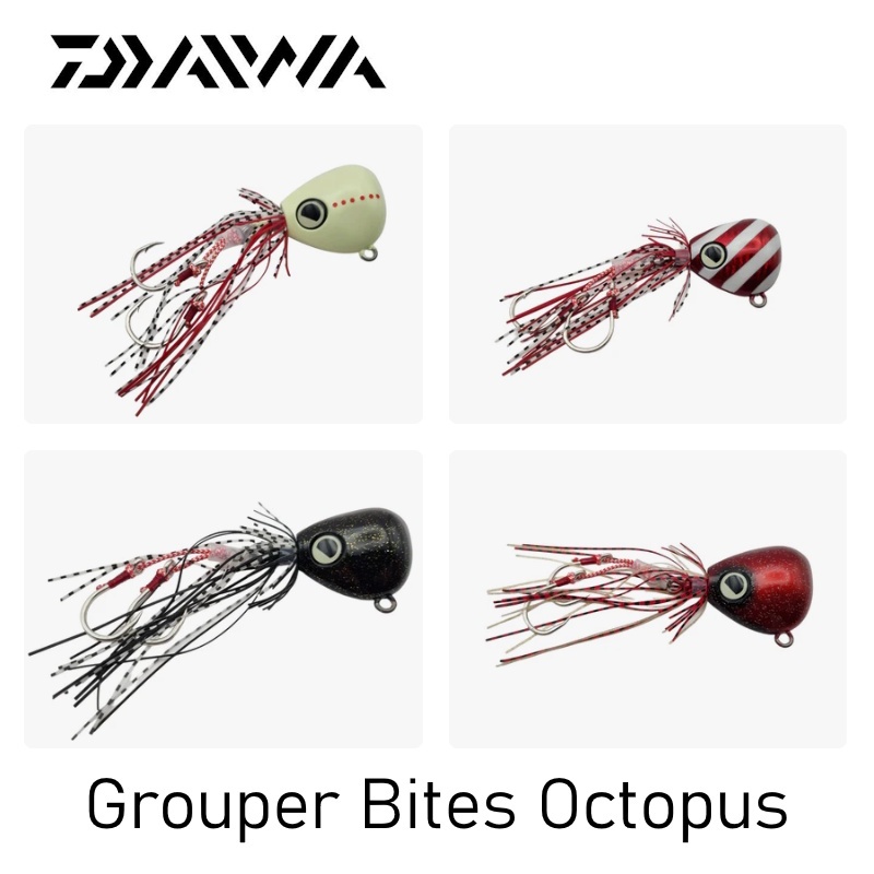 Daiwa Grouper Bites Octopus GBO Tanya Lure เหยื่อตกปลา