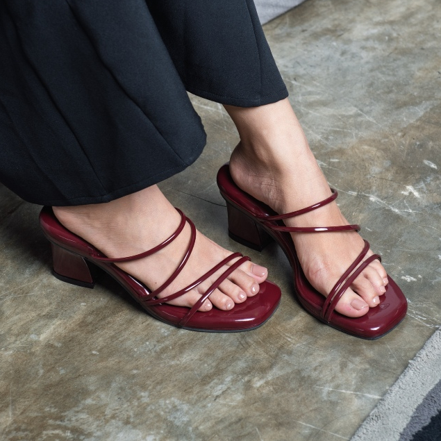 Hail Hils Kekian Jnjit รองเท้าแตะ Haigh รองเท้าส้นสูงผู้หญิงนําเข้าอย่างเป็นทางการ Hil Tiptoe รองเท้