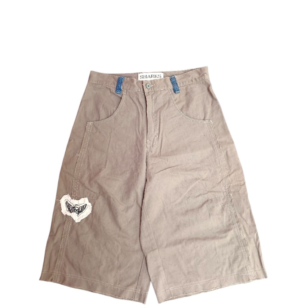 JORTS PANTS Y2K VINTAGE SHARKS ไม่ใช่ JNCO