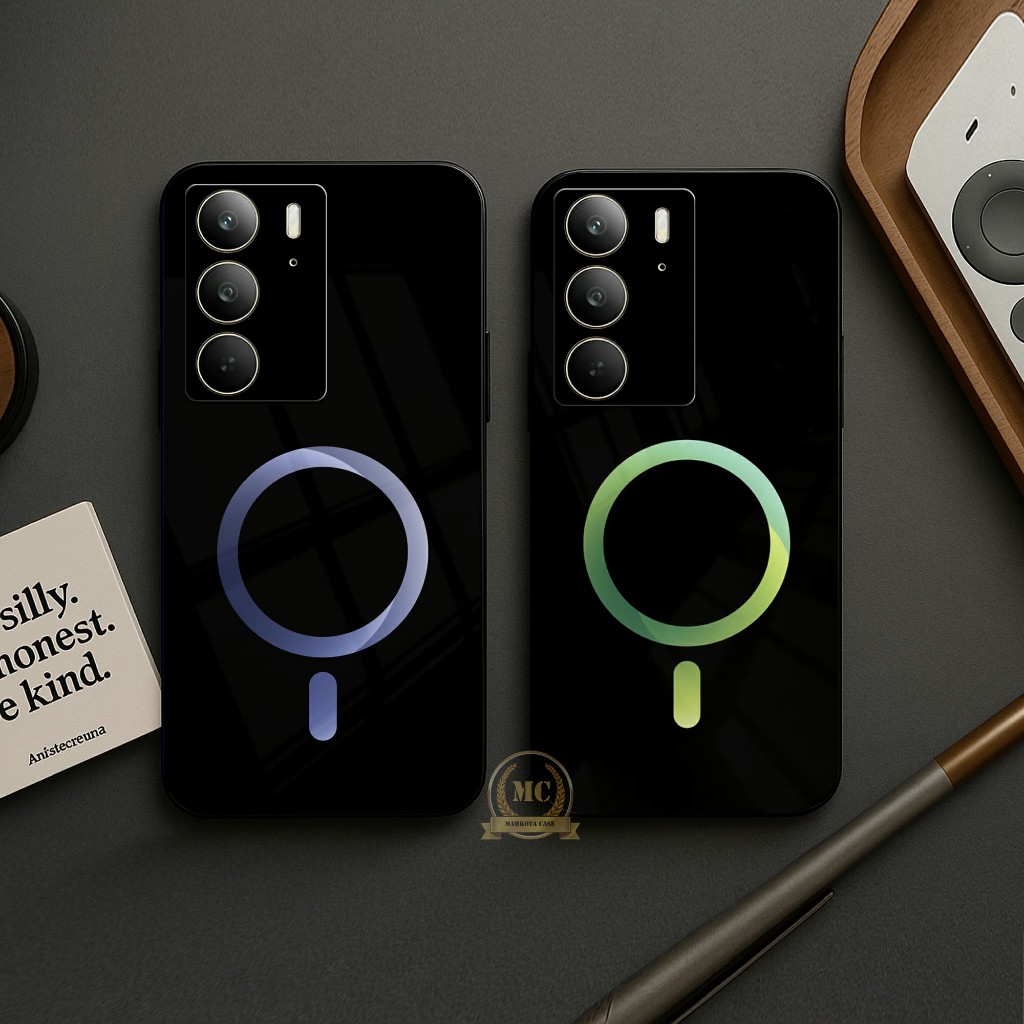 Realme C71 Glass Softcase - เคสโทรศัพท์มือถือ - Realme C71 Softcase (U 256)