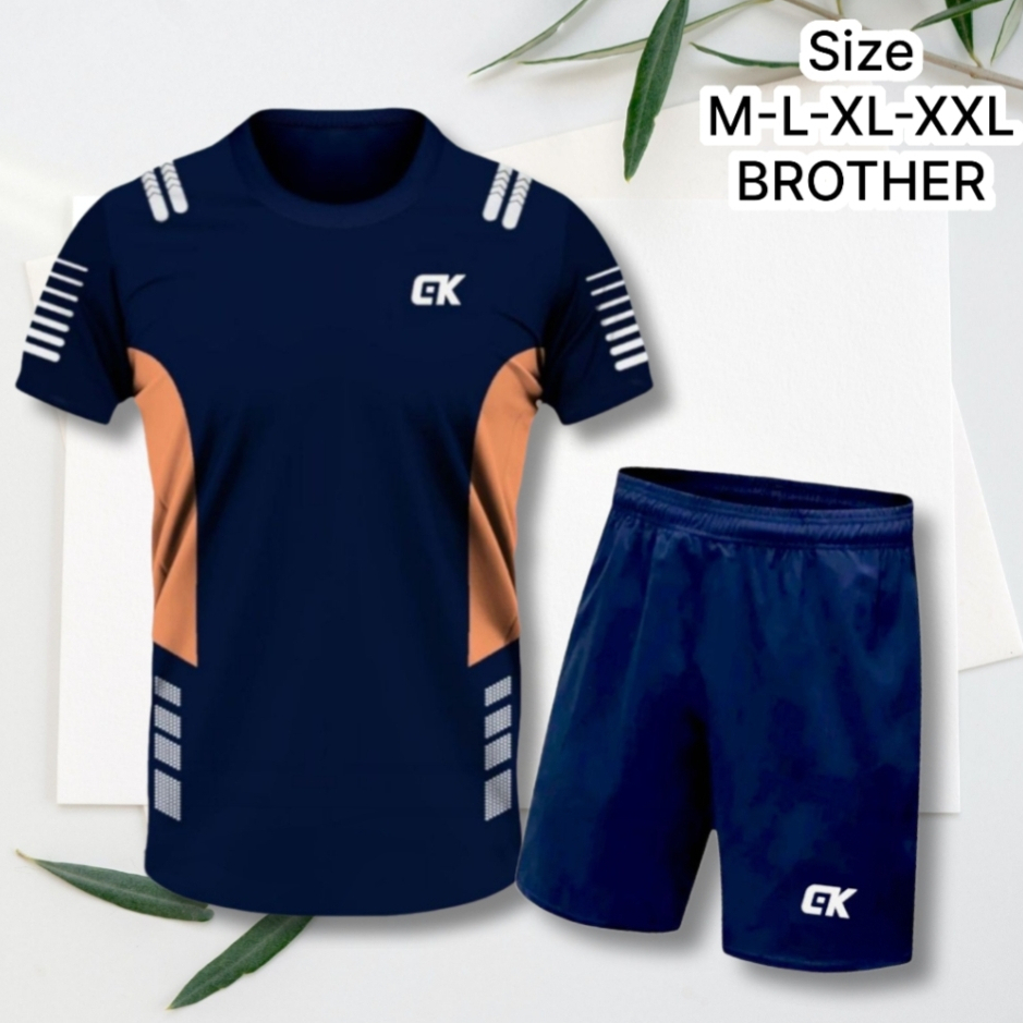 ใหม่ล่าสุดผู้ชายและผู้หญิงกีฬา SLIM FIT GYM SHIRTS SHORT-SLEEVED FITNESS SHIRTS PLAIN SPORTS SHIRTS 