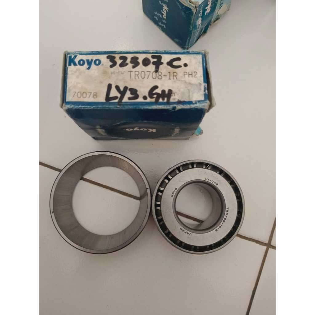 สต็อกสุดท้าย!! TAPER BEARING ROLLER/WEL BEARING TAPER TR0708-1-N / 32307CN (LY3)