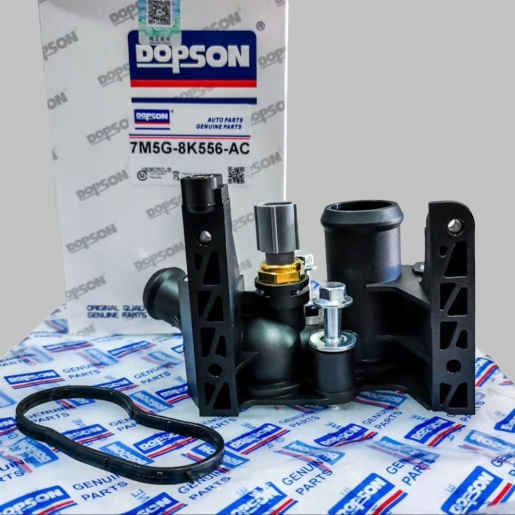 7M5G8K556AC HOUSING ECT WATER OUTLET FORD FIESTA ECOSPORT ใหม่ FOCUS DOPSON