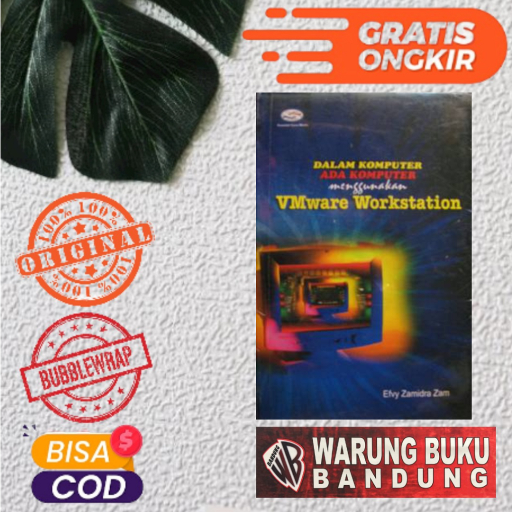 หนังสือคอมพิวเตอร์โดยใช้ VMware Workstation - Efvy Zamidra