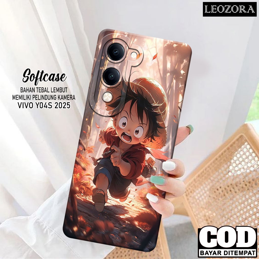 เคส VIVO Y04S 2025 ล่าสุด - เคส Pro Camera Softcase - VIVO Y04S 2025 Softcase - VIVO Y04S 2025 ปลอกโ