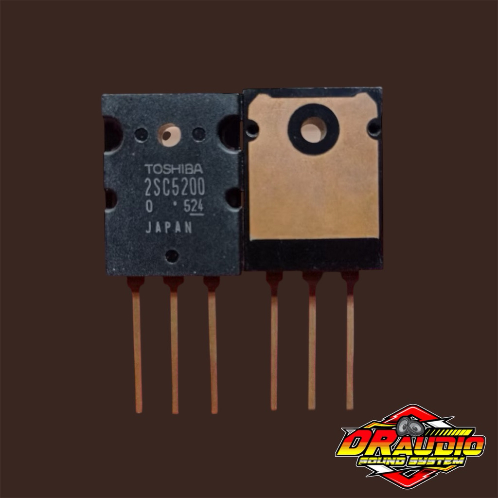Toshiba 2SC5200 2SA1943 LOT 524 ทรานซิสเตอร์ของแท้จากญี่ปุ่น