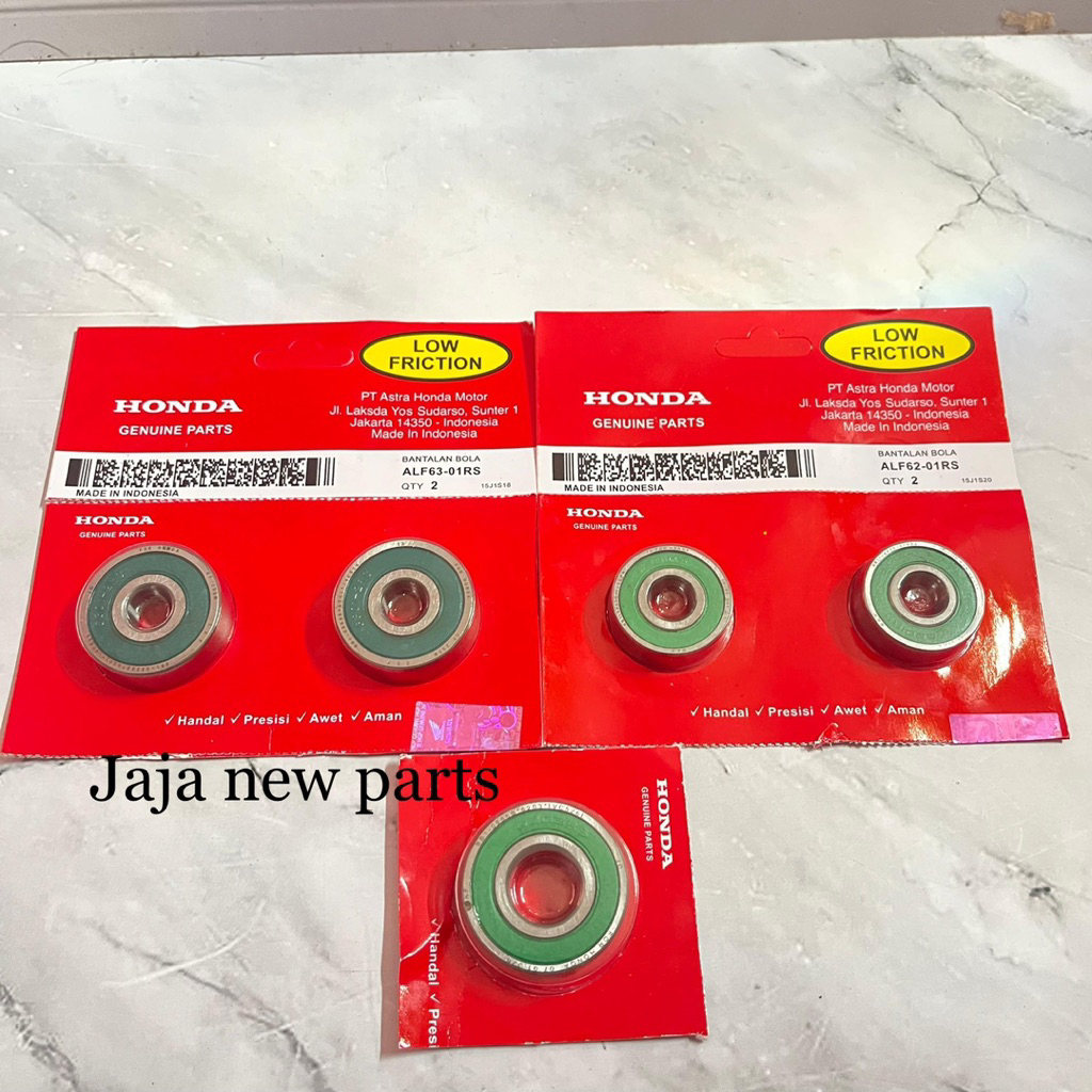 ล้อหน้าและหลัง Bearing Bearing plus Bering Nap Gear Supra X 125 Kharisma Blade Revo absolut
