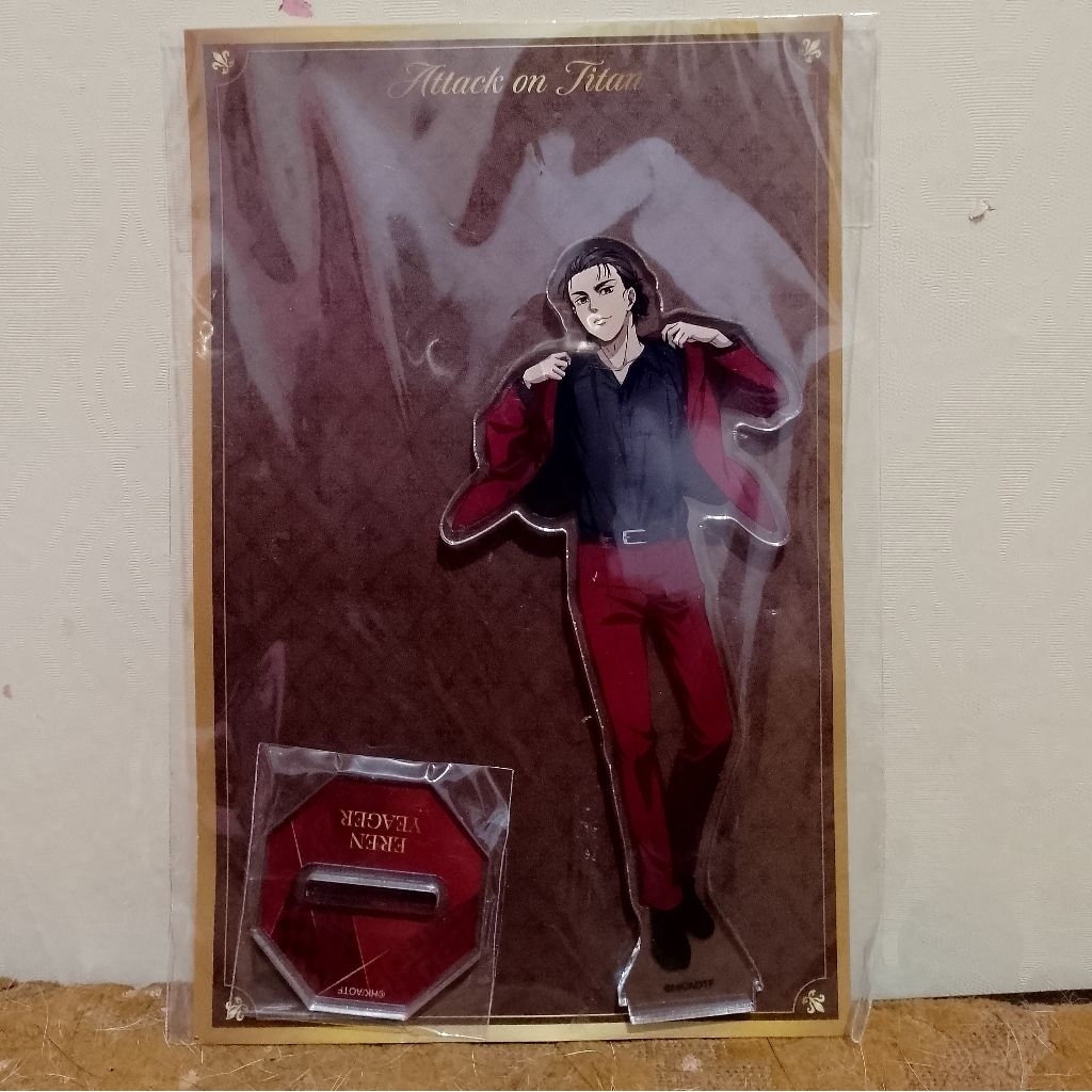 [SEALED] Attack On Titan x Aeon Mall Fukuoka Pop Up - อะคริลิค Stande Eren