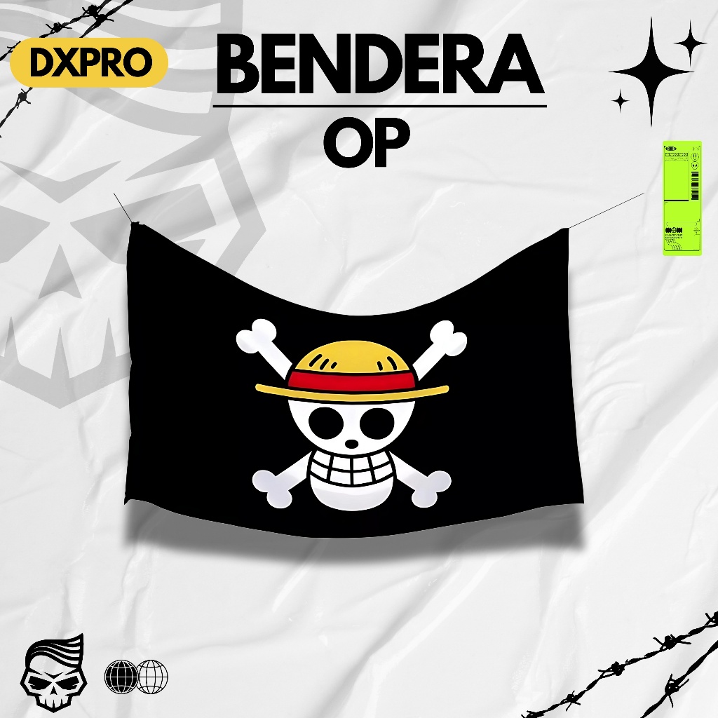 FLAG POSTER FLAG ONE PIECE Anime Pirate Luffy OP SUPER PREMIUM