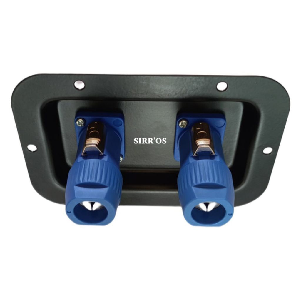 แพ็คเกจ: เทอร์มินัลพูด 2 หลุม + ซ็อกเก็ต Benji Speakon 2 ช่อง + แจ็ค Benji Speakon 2 ช่อง