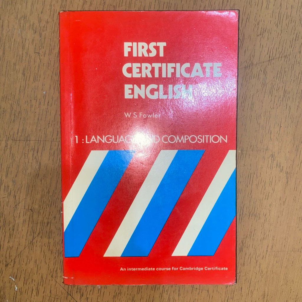 หนังสือ 1 ภาษาอังกฤษทางกายภาพโดย WS FOWLER