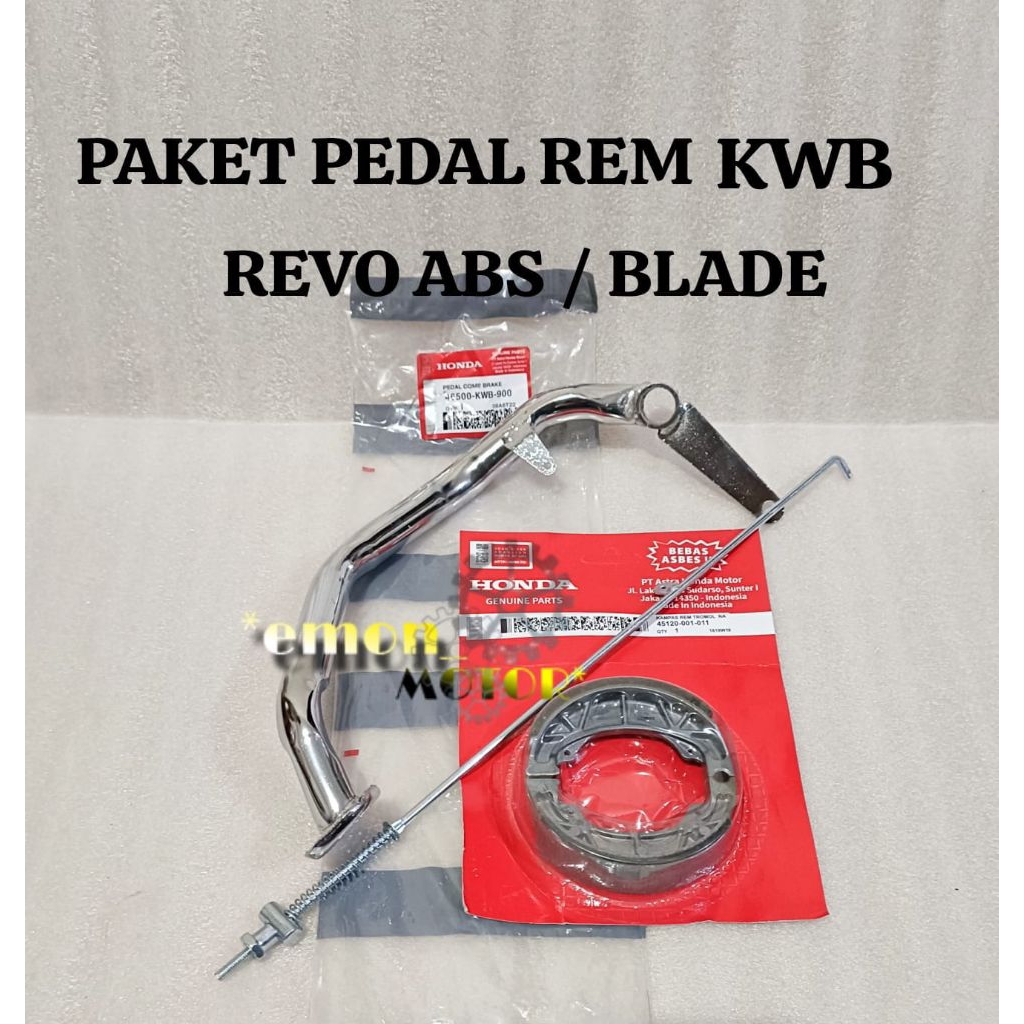 BRAKE STEP + WIRE + REAR CAMP KWB HONDA REVO ABSOLUTE BLAKE CAMP TEROMOL BLAK คุณภาพสูง GUARENTEEDAL
