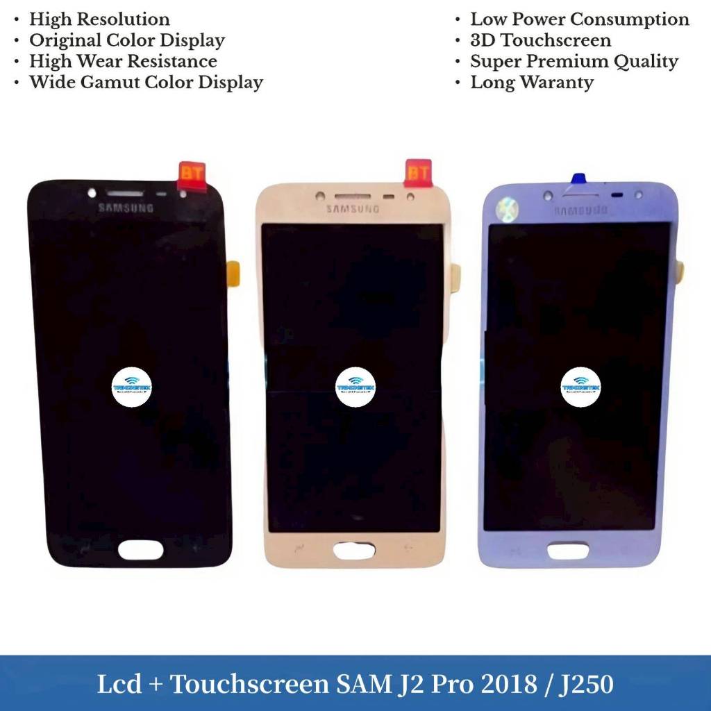 Lcd + หน้าจอสัมผัส SAM J2 Pro 2018 / J250