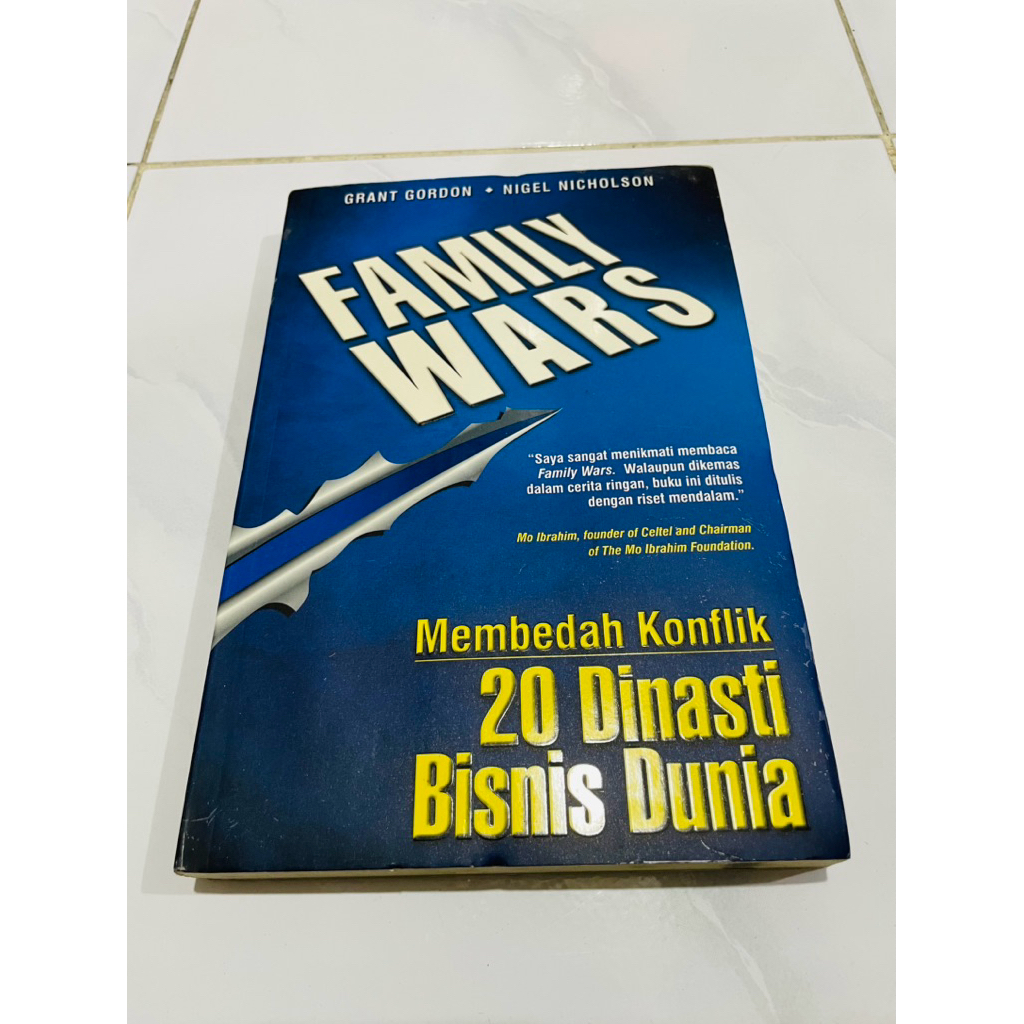 MOTIVATIONAL / BUSINESS / หนังสือเสริม SELF-DEVELOP / FAMILY WARS - GRANT GORDON