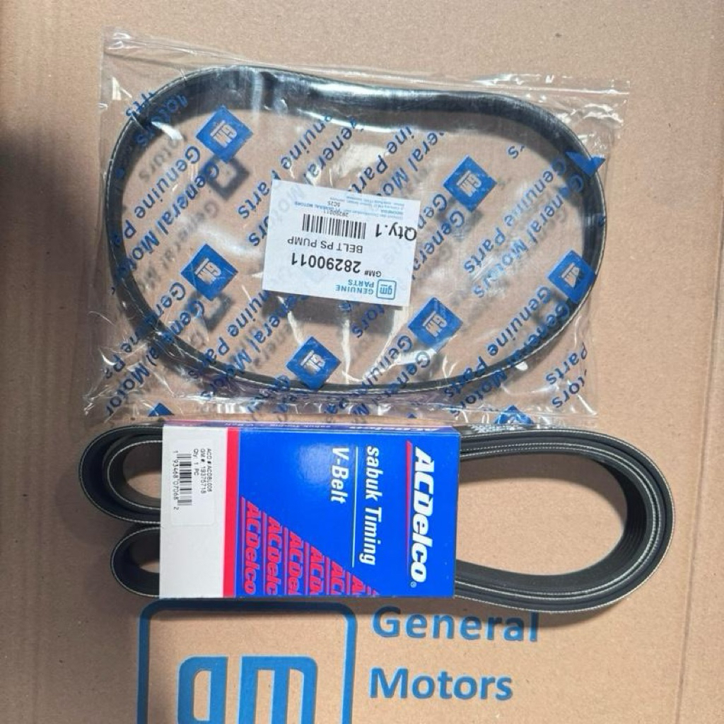 FANBELT V-BELT เข็มขัดพัดลม CHEVROLET SPIN 1.5 SPIN 1500 ชุด