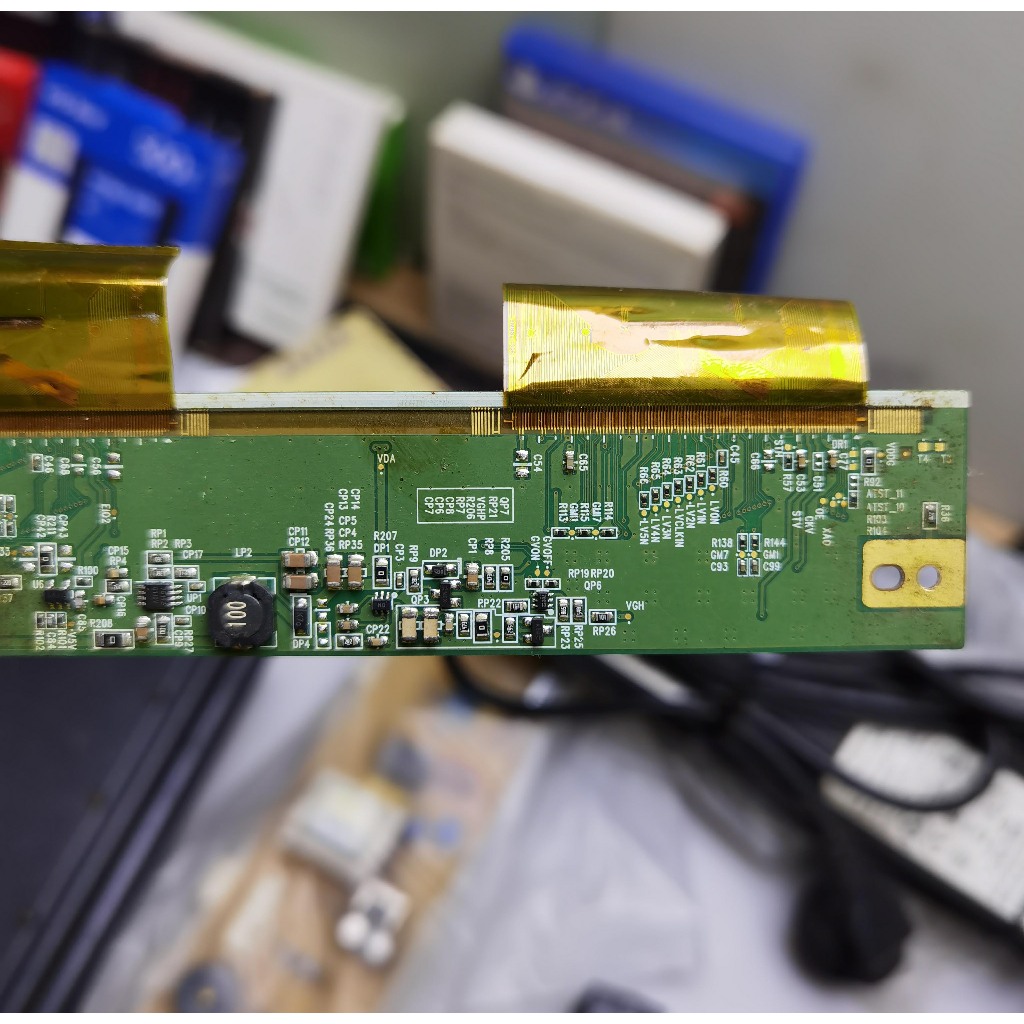 IC CM1721C / IC ISL97519IUZ / IC 7519Z / TCON V216B1-XC03