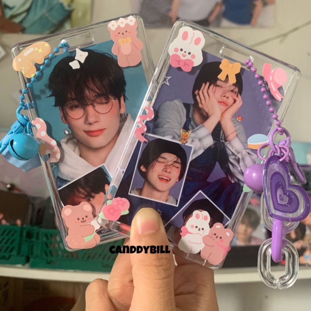 TXT Card Holder อะคริลิค kpop photocard 2 ด้าน