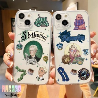 [SOFTCASE] H4rry Pott3r slyth3tin gryf1nndor rav3nclaw huffl3puff Transparent Case vivo Y100 Y01 Y02