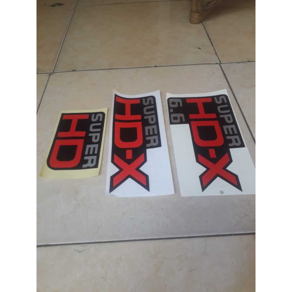 สติ๊กเกอร์ Mitsubishi Fuso super hdx / super Hdx 6.6 สติ๊กเกอร์ SuperHdx Super Hd / สติ๊กเกอร์ super