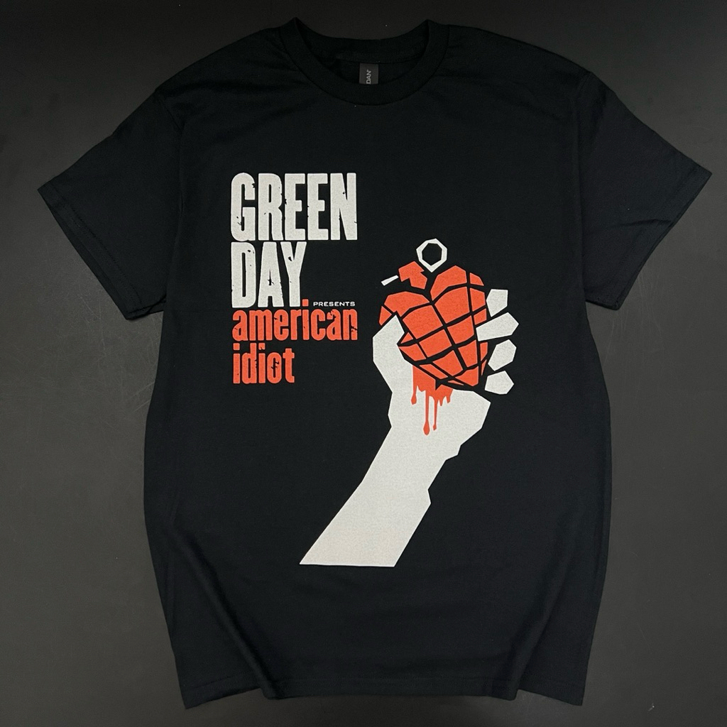 เสื้อยืดทางการ Green Day - American Idiot