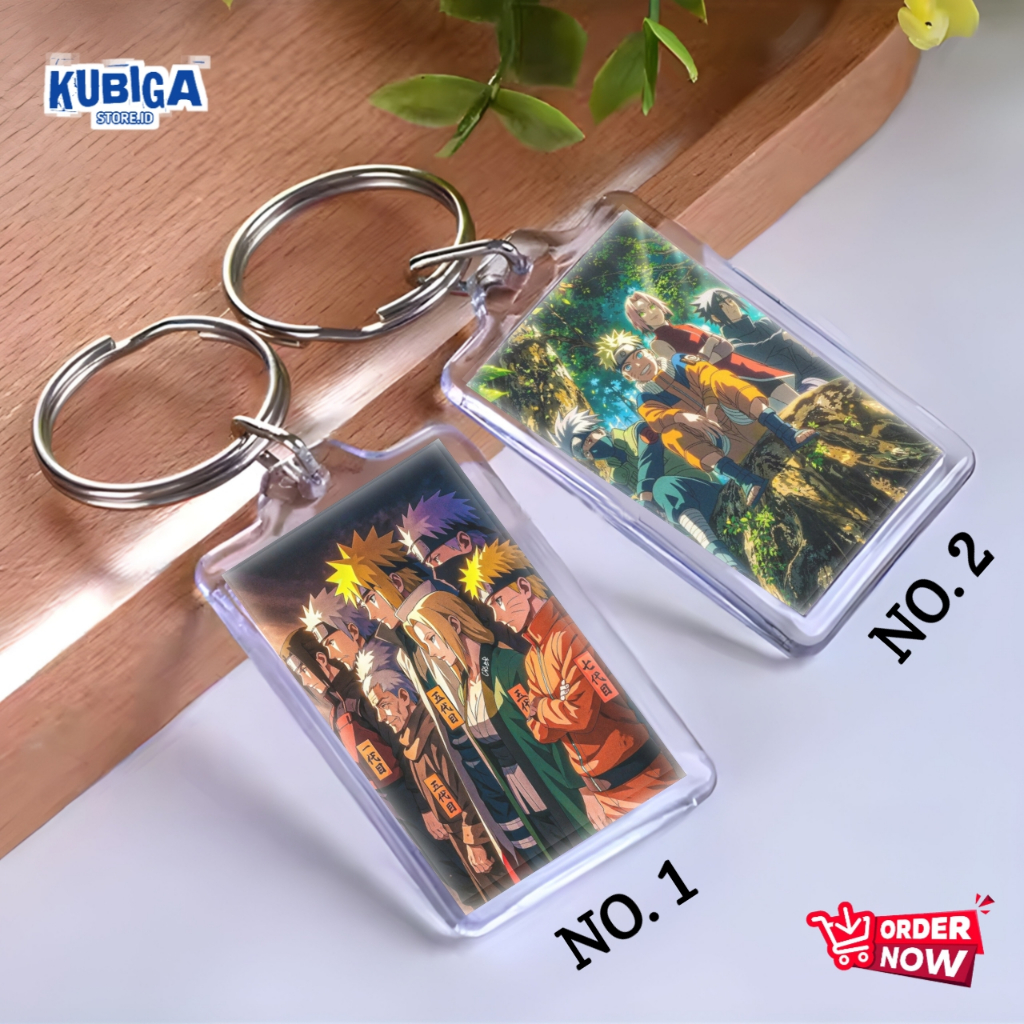 GANTUNGAN Naruto Keychain - พวงกุญแจการ์ตูน - พวงกุญแจ - Naruto shippuden