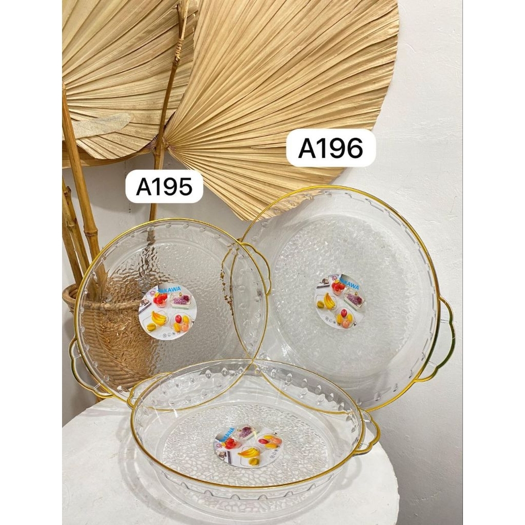 TAKAWA ROUND PLATE / TAKAWA TRAY 2 SIZES A195/96