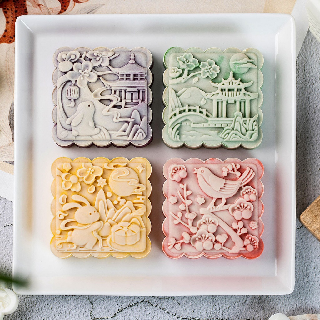 ใหม่ 2025 แม่พิมพ์ขนมไหว้พระจันทร์ 150gr แม่พิมพ์ขนมไหว้พระจันทร์ 150gr แม่พิมพ์ขนมไหว้พระจันทร์ 200