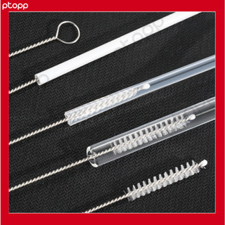 Sikat Pembersih Sedotan Stainless Steel Brush Straw Sikat Serbaguna untuk Sedotan Stainless, Kaca, dan Plastik Sikat Panjang untuk Botol Susu, Dot Bayi, dan Peralatan Minum Pembersih Fleksibel dengan Pegangan Nyaman dan Bulu Lembut yang Efektif