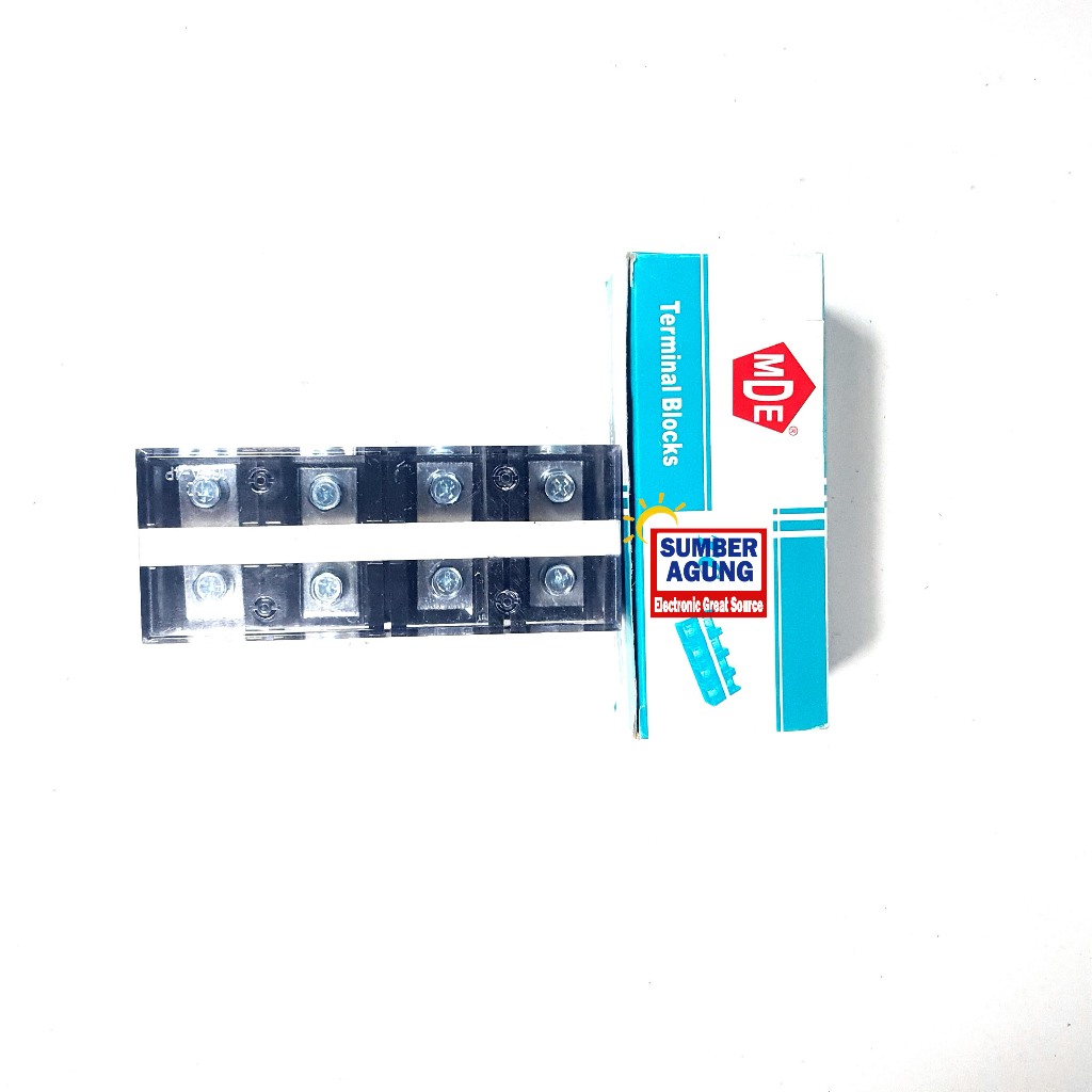Terminal TC 100A 4P MDE Terminal Block 4 Pole Terminal Block ประกอบด้วยสี่