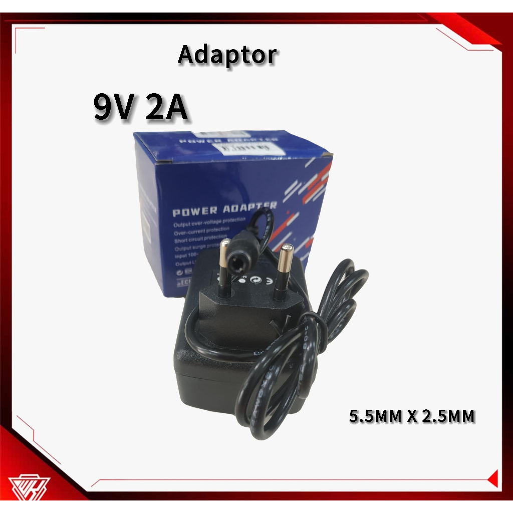 อะแดปเตอร์ 9V 2A//9V 1A