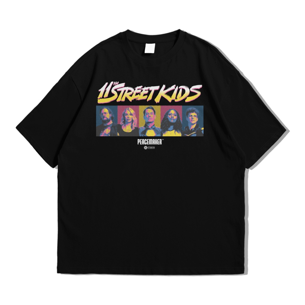 เสื้อยืดโอเวอร์ไซส์ Peacemaker 11th Street Kids