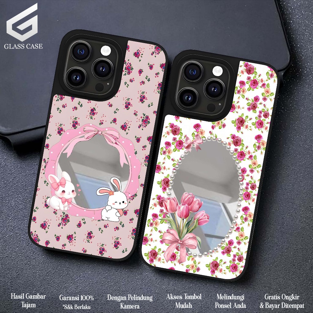 เคสกระจกมองข้าง HP IPHONE 16 PROMAX IP 16 PRO IP 16 IP 15 PRO IP 15 IP 14 PROMAX IP 14 PRO IP 13 PRO