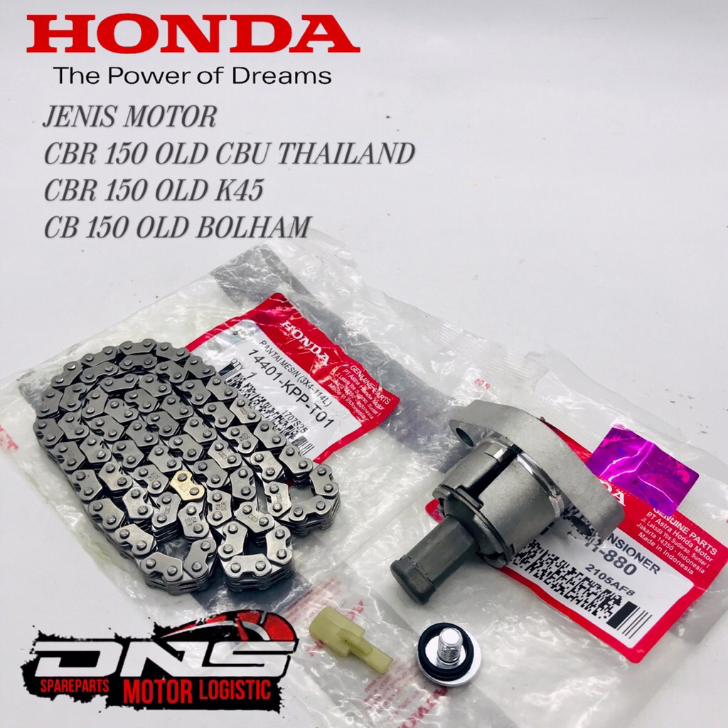 KPP/15 CHAIN + K15 CHAIN HONDA CBR 150R OLD CB150R STREET FIRE OLD CBR150R CBU OLD K15