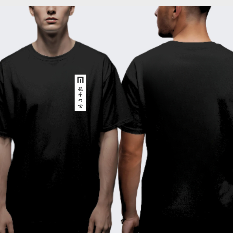 YORU ORIGIN | Koyuki Tribal Anime Mens Minimalist Simple Combed 30s เสื้อยืด S-XXXL