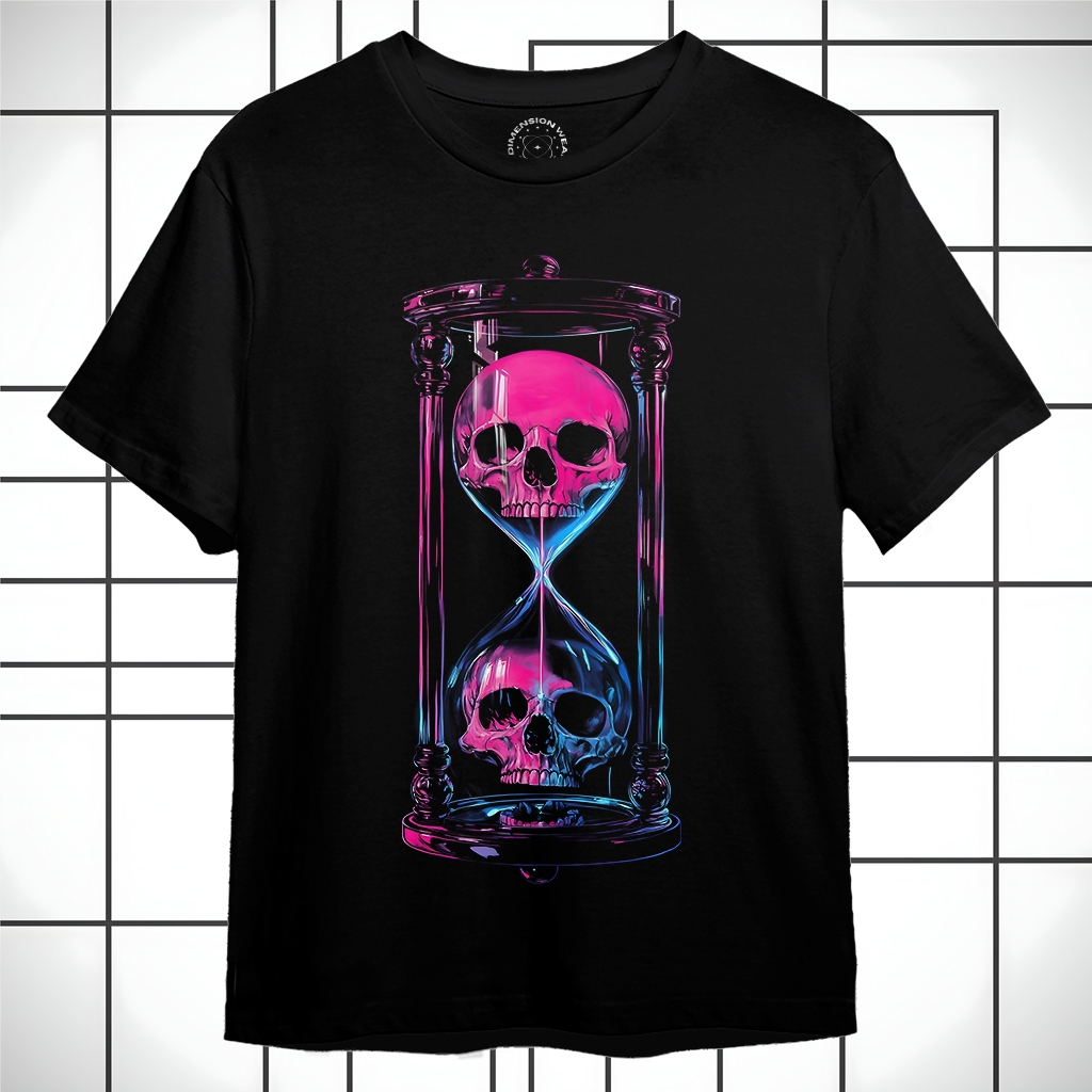 เสื้อยืด 3DD Temporal Skulls Premium Distro - DM1212