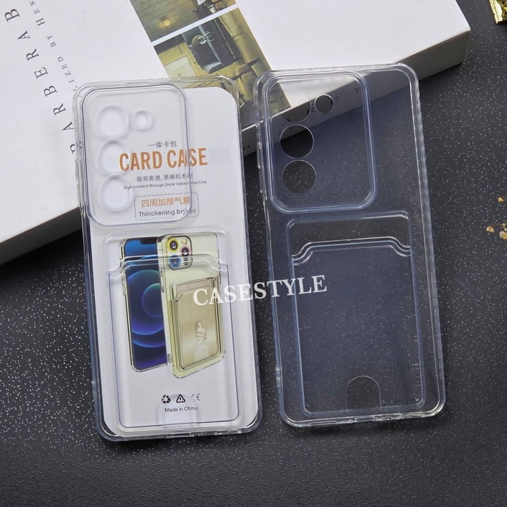 Oppo A5 4G Case Oppo A5 5G Oppo A5X Clear Card Case Card Slot Clear Case Oppo A5 4G Oppo A5 5G Oppo 