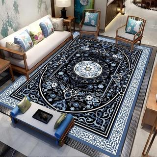 (Diskon) BELI LOKAL Karpet Lantai Eropa Style Uk 100x150cm/150x200cm/200x300cm Bahan Polyester Halus Versi yang dikentalkan