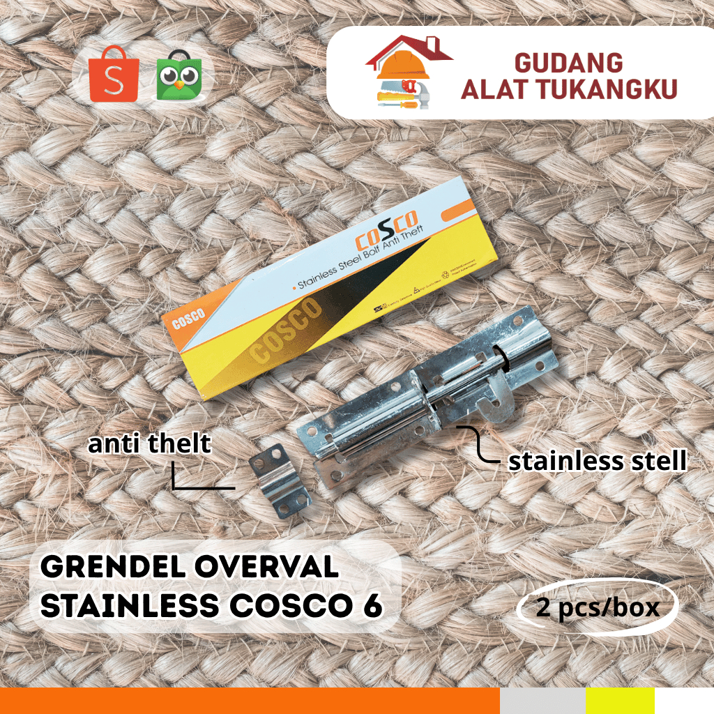 COSCO 6 STAINLESS OVERVAL GRENDEL