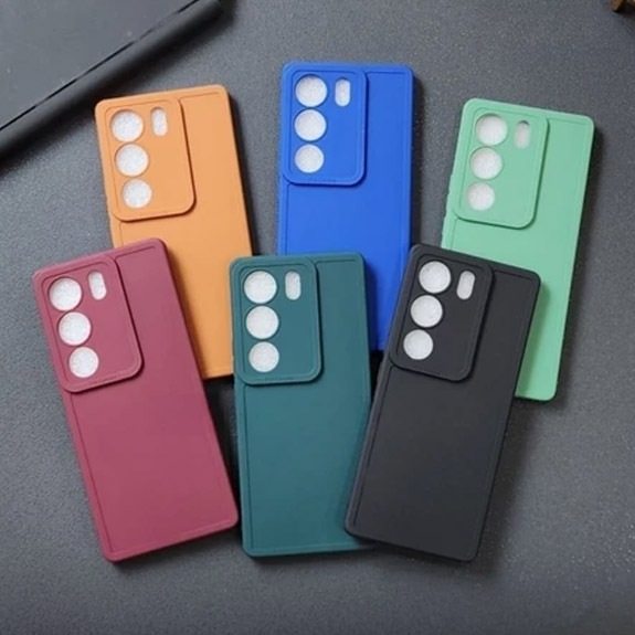 เคส Vivo V29 5G - เคส Vivo V29E 5G Softcase MACAROON เคสป้องกันกล้อง เคส Hp Vivo V29 5G - Vivo V29E 