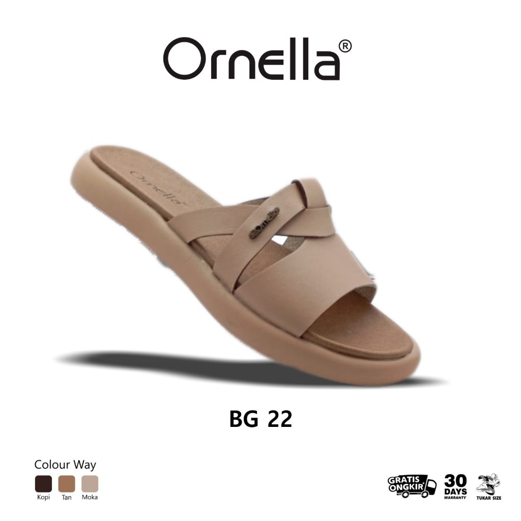 Ornella BG 22 รองเท้าแตะผู้หญิงแบบสวม