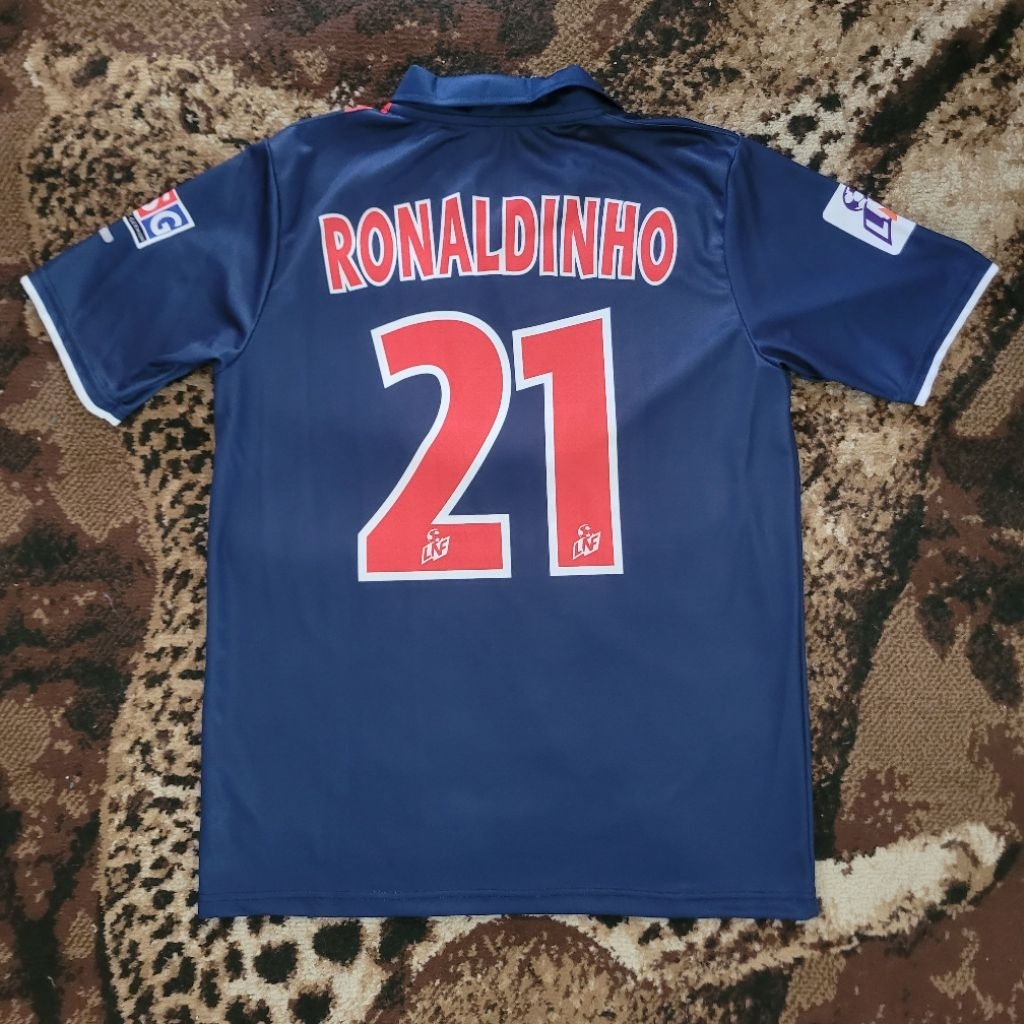 PSG Paris saint bellain Jersey 2001 2002 Ronaldo