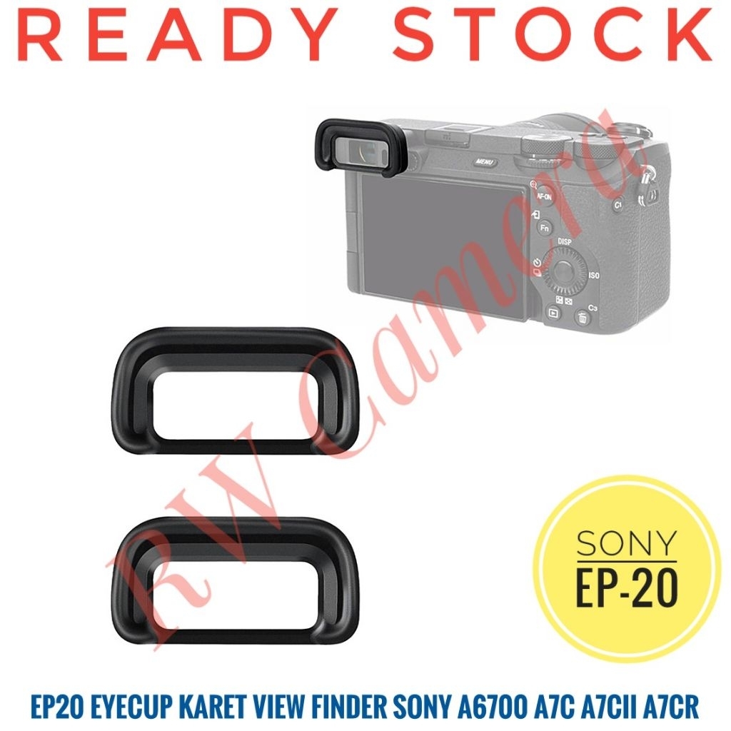 EP20 Eye Cup ยางดู Finder Sony A6700 A7CII Mark ii 2 A7CR EyeCup ชิ้นช่องมองภาพ FDA EP-20 EP20 กล้อง Sony A7Cii