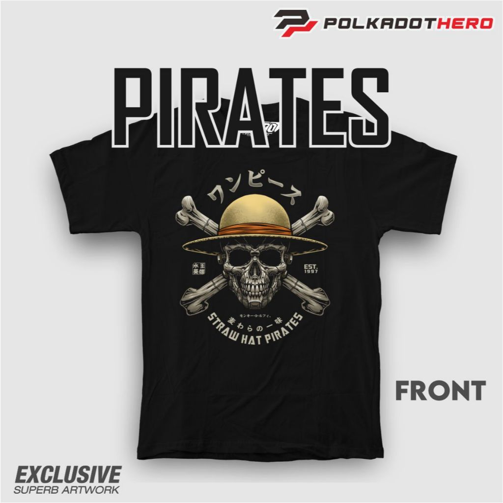 หมวก POLKADOT HERO PIRATES | ONEPIECE ONEPIECE | LUFFY LUFFY LUFFY LUFFY | เสื้อยืด ONEPIECE | วันพี