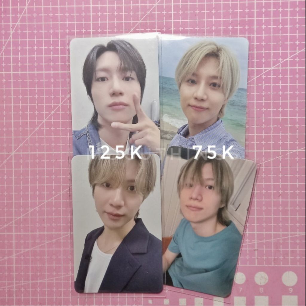 Photocard PC SHINee Taemin Everline Lucky Draw Ld Guilty Hard Maker Epemeral Gaze